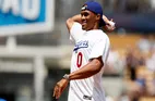 Russell Westbrook Tossed the Ceremonial First Pitch at the Los Angeles Dodger's Game