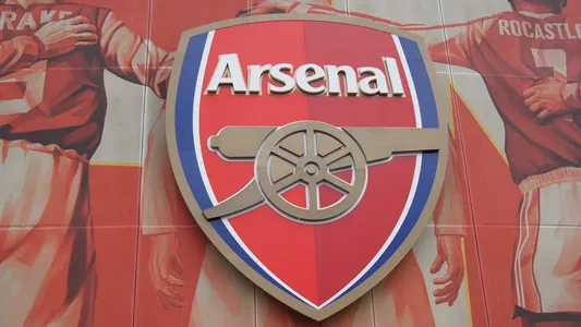 Arsenal shield on the Emirates stadium December 2011 — Photo by vmorfield