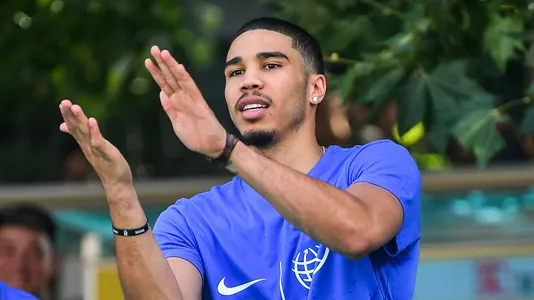 NBA star Jayson Tatum of Boston Celtics. — Photo by ChinaImages