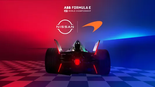 Nissan and McLaren Racing seal a multi-year technical collaboration in the ABB FIA Formula E World Championship. June 23, 2022. Photo Courtesy: Nissan Media.