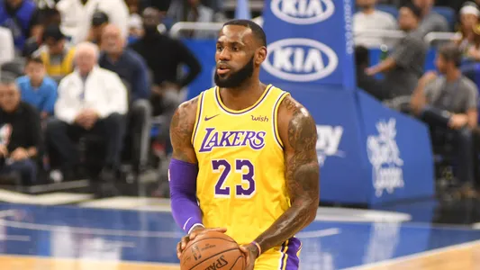 LA Lakers star LeBron James. — Photo by headlinephotos