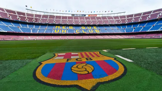 The view of Camp Nou stadium from inside — Photo by yorgy67