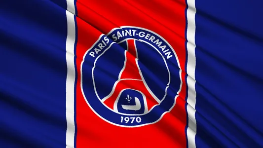 Flag football club FC Paris Saint-Germain, France — Photo by zloyel