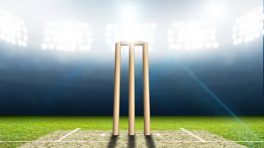 Cricket Stadium And Wickets