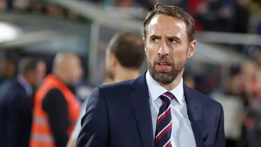 Gareth Southgate, head coach of England during the UEFA Nations League League A Group 3 match between Italy and England at San Siro on September 23, 2022 in Milan, Italy. — Photo by canno73