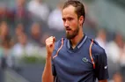 Medvedev Earns Comeback Win Over Spirited Shevchenko in Madrid
