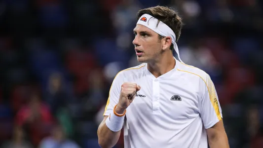 Cameron Norrie during the 2019 Rolex Shanghai Masters, in Shanghai, China, 8 October 2019 — Photo by ChinaImages