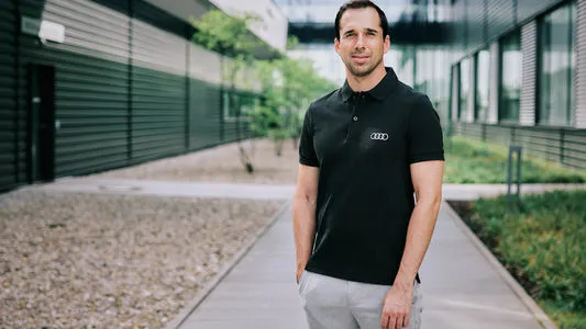 Neel Jani. June 22, 2023. Image Courtesy: Audi Media / by graemefordham.com