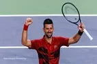 Novak Djokovic Returns to Tour-Level Action Victorious over Michelsen in Shanghai