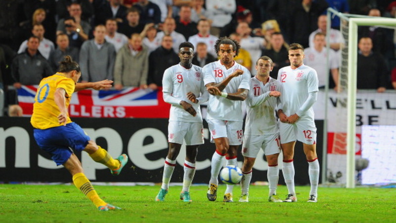 Ibrahimovic scores four in Sweden's stunning win over England