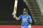 Dhawan's Murderous Century Helps India Rout Sri Lanka