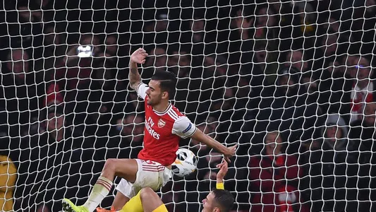 Daniel Ceballos in Action for Arsenal