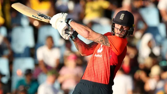 England's Ben Stokes in action