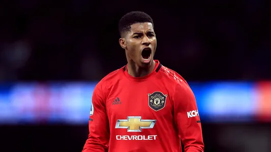 Manchester United star Marcus Rashford. Photo credit: Mike Egerton