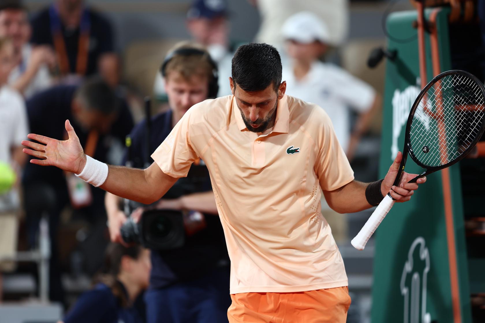 Roland Garros: Djokovic Weathers Mpetshi Perricard Storm, Reaches R2